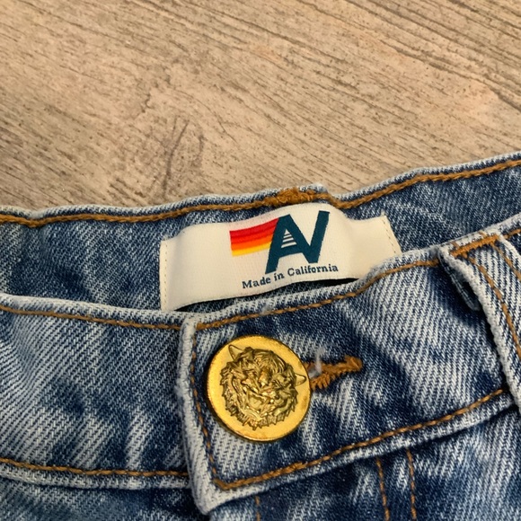 AVIATOR NATION denim cutoffs - Picture 7 of 14